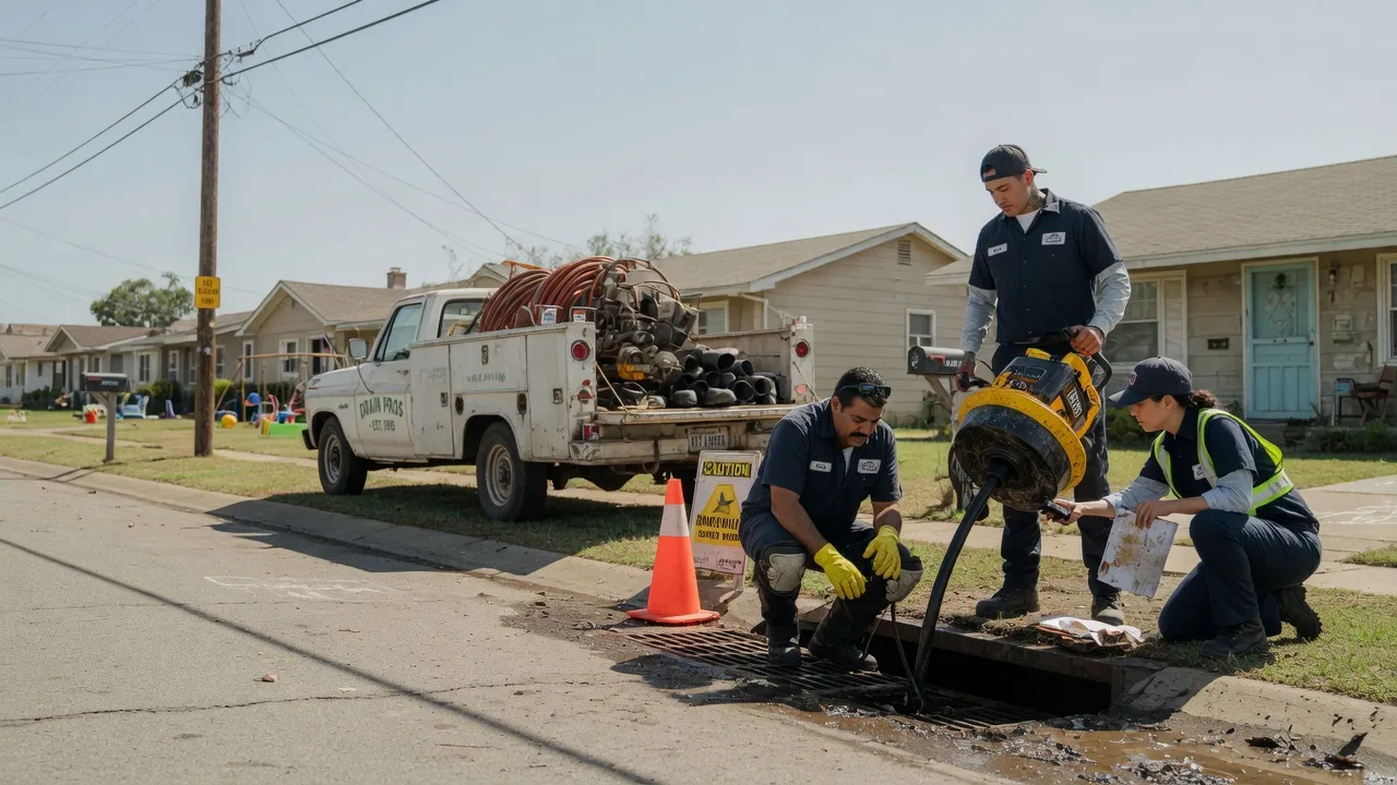 Drain Cleaning in Sparks, OK near me